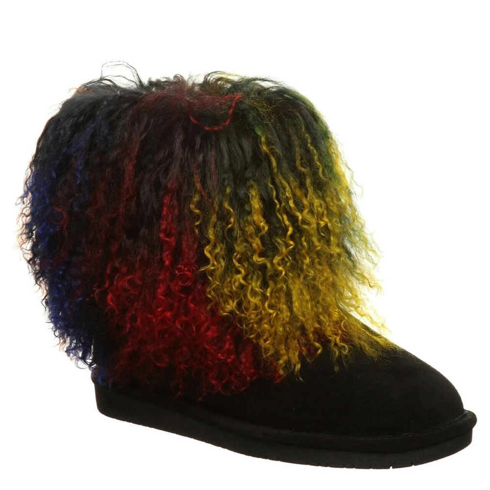 BearPaw Boo Youth Rasta Curly Long Hair - Youth Size 13